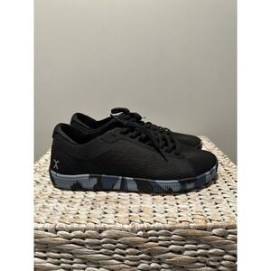 Flux Adapt Trainer Athletic Knit Shoes Sneakers Men's 10.5 Black Camo Blue EUC